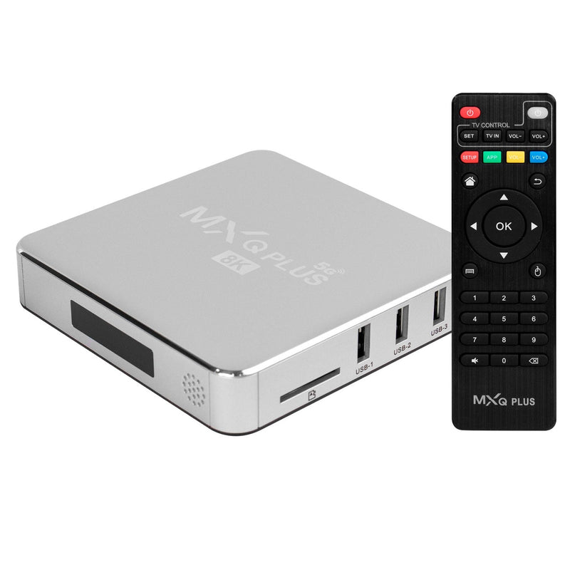 MXQ Plus - 128/512GB - 8K - 5G - Android 11.0 / Prata