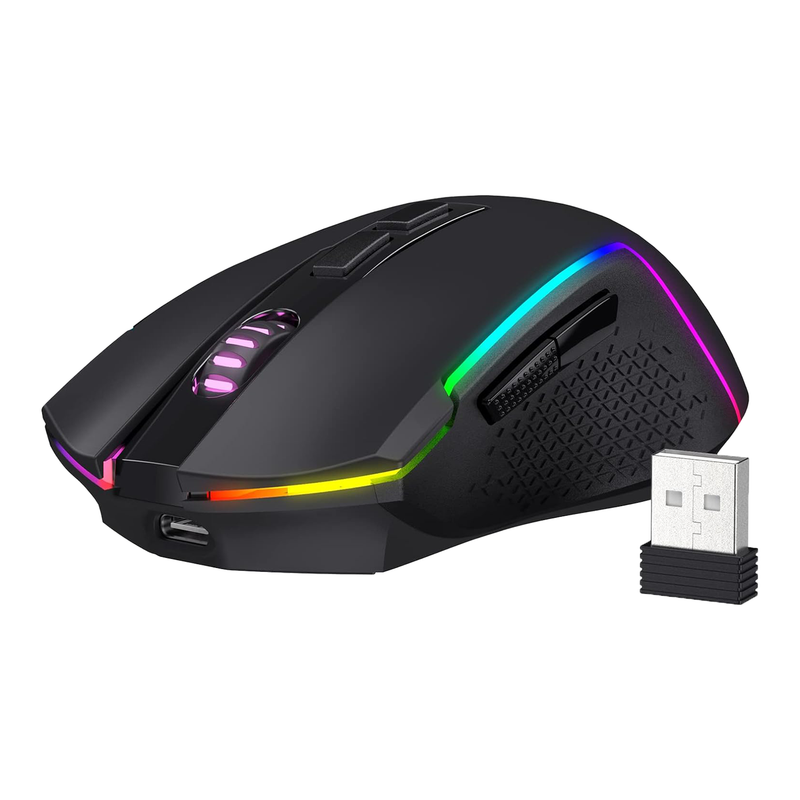 Mouse Gamer Redragon Trident - Sem Fio - 8000DPI