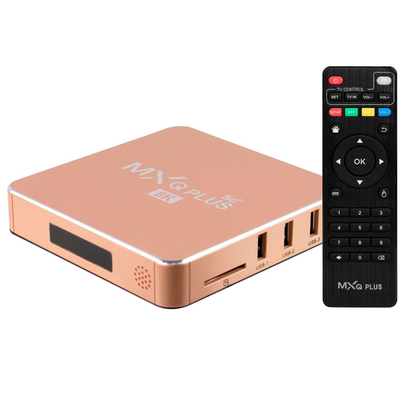 MXQ Plus - 128/512GB - 8K - 5G - Android 11.0 - Dourado