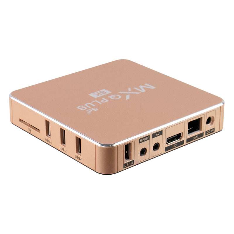 MXQ Plus - 128/512GB - 8K - 5G - Android 11.0 - Dourado